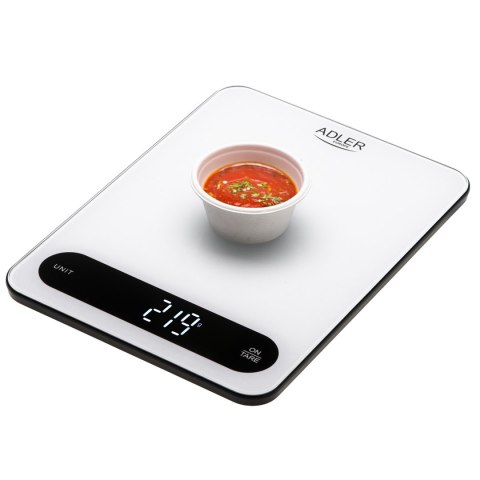 Waga kuchenna ADLER AD 3177wb biało-czarna