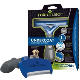 FURminator - furminator dla psów długowłosych - L (OUTLET)