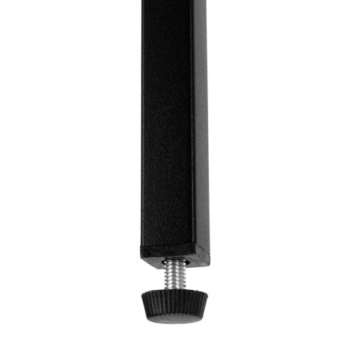 Kwietnik metalowy loftowy czarny TORRE 60 cm