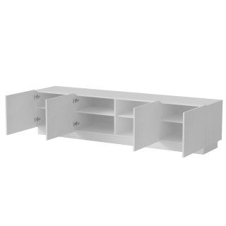 Szafka RTV LIVERTI 200x42x48 biały