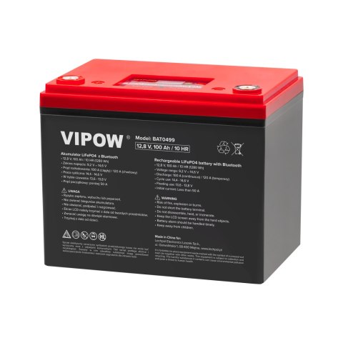 Akumulator LiFePO4 100Ah BMS Bluetooth
