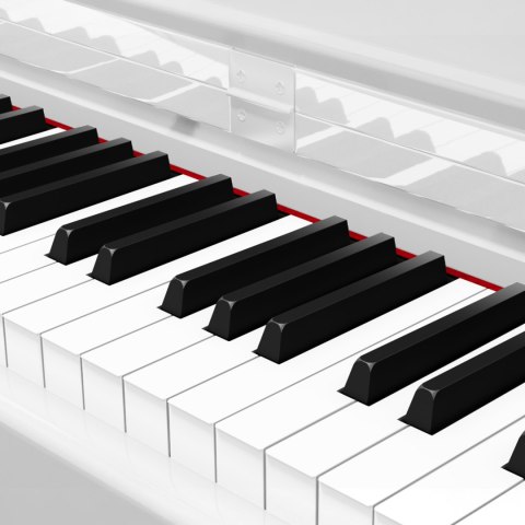 Pianino cyfrowe Kruger&Matz KMDP-135 , kolor biały połysk