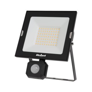 Reflektor LED naświetlacz Rebel 50W z sensorem ruchu i zmierzchu, 6500K