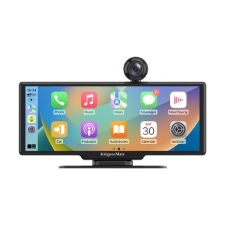 Stacja multimedialna 10" Android Auto Apple Carplay z DVR i kamerą cofania Kruger&Matz