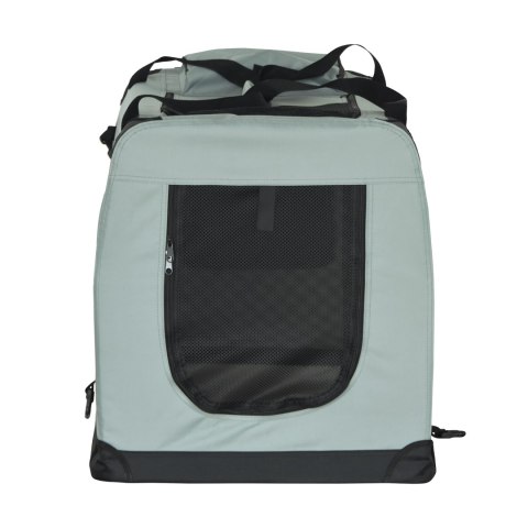 Transporter, składana torba transportowa, rozmiar XXL 90x61x65 cm , szara, REBEL ANIMALS