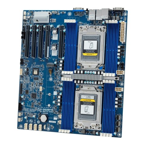Płyta główna Gigabyte MS74-HB0 2x LGA4710 Intel Xeon 6 SoC (16x DIMM, 3x SlimSAS (12x SATA), 2xM.2, 2x10Gbe, 2x1Gbe, IPMI, E-ATX