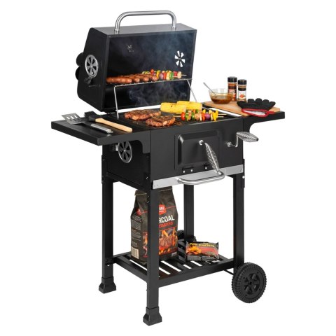 Grill węglowy z żeliwnym rusztem FERRO