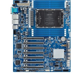 Płyta główna Gigabyte MS03-CE0 1x LGA4677 Intel Xeon Scalable 4/5gen C741 (8x DIMM, 3x SlimSAS (12x SATA), 1xM.2, 2x 1Gbe IPMI, 