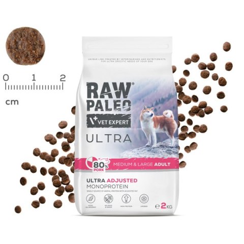 Raw Paleo Ultra Pork Medium&Large Adult 10kg (WYPRZEDAŻ)