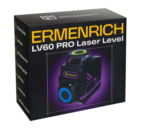 Poziomica laserowa Ermenrich PRO LV60