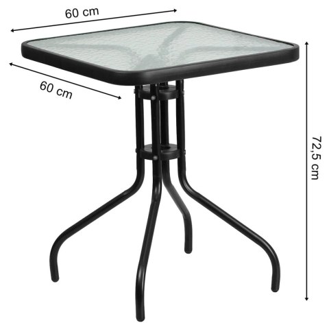 Stół ISLAND Kwadrat 60cm