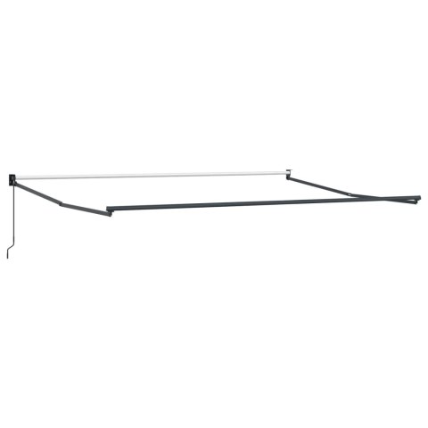 Markiza Jasnoszary 450 x 300 x 165 cm Poliester i Metal
