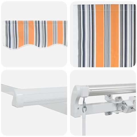 Markiza Wielokolorowe 450 x 350 x 165 cm Poliester