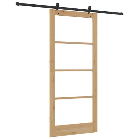 Drzwi przesuwne Naturalny 93 x 211 cm