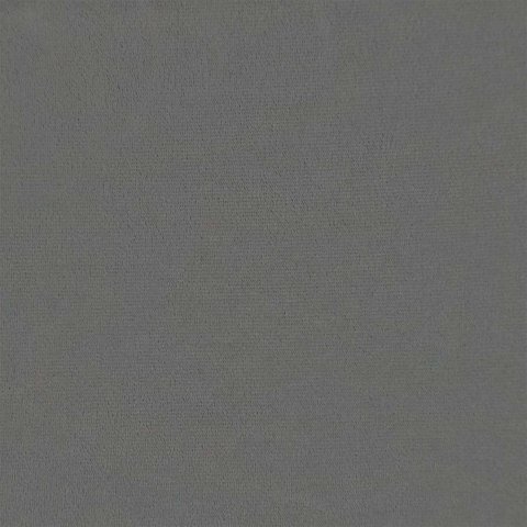 Rama łóżka z materacem Ciemnoszary 200 x 200 cm Aksamit
