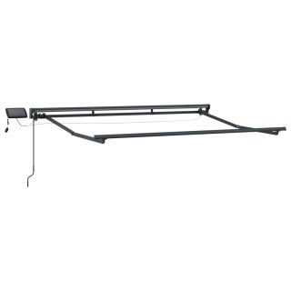Ręczny ramowy zewnętrzny markizowy z LED 2,5 x 2 m