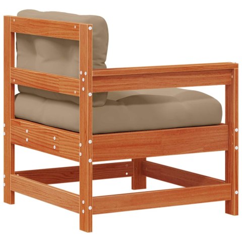 2 Sztuka Sofa narożna do ogrodu Lite drewno sosnowe