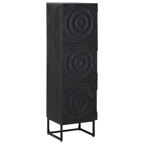 Highboard Czarny 35 x 30 x 120 cm