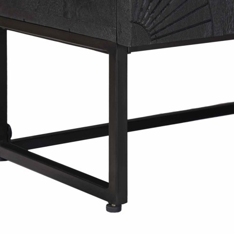 Highboard Czarny 35 x 30 x 120 cm