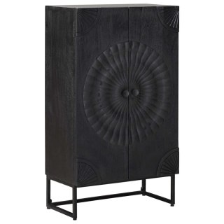 Highboard Czarny 55 x 30 x 95 cm