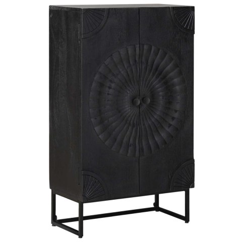 Highboard Czarny 55 x 30 x 95 cm