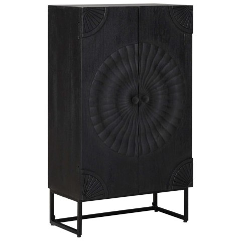 Highboard Czarny 55 x 30 x 95 cm