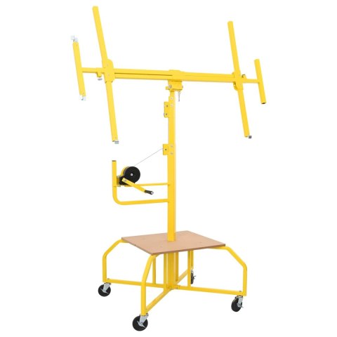 Podnośnik do płyt gipsowych Żółty 300 x 107 x 330 cm Stal
