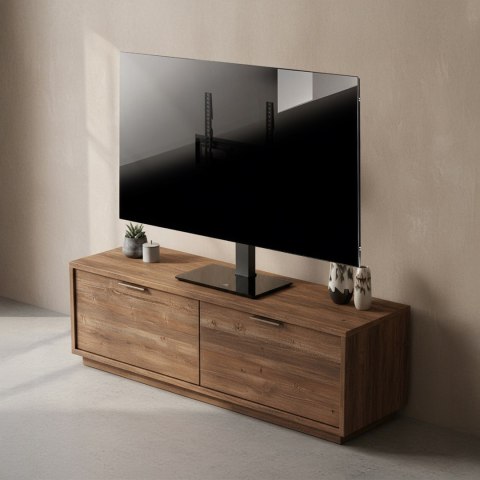 MACLEAN UNIWERSALNY STOJAK DO TV, NA SZAFKĘ RTV, PODSTAWKA, MAX. 40KG, MAX. VESA 400X400, REGULACJA WYSOKOŚCI I KĄTA MC-1240
