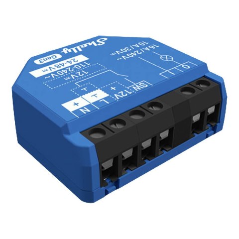 Sterownik SHELLY 1 Gen3 Wi-Fi/Bluetooth