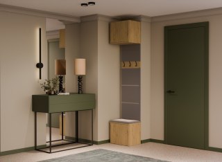 Garderoba Wieszak HAGA 1W DĄB ARTISAN