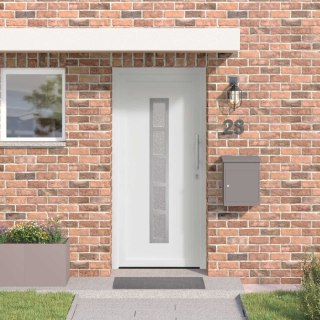 Drzwi Frontowe Biały 88 x 200 cm PVC