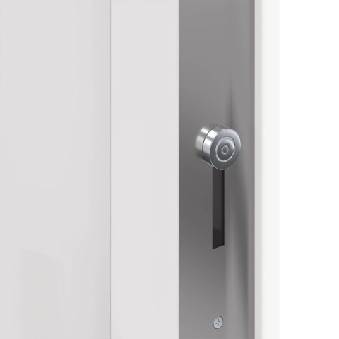 Drzwi Frontowe Biały 88 x 200 cm PVC