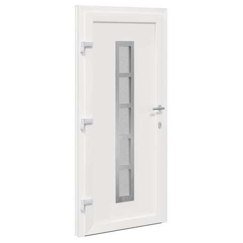 Drzwi Frontowe Biały 98 x 200 cm PVC