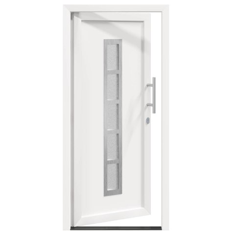 Drzwi Frontowe Biały 98 x 200 cm PVC