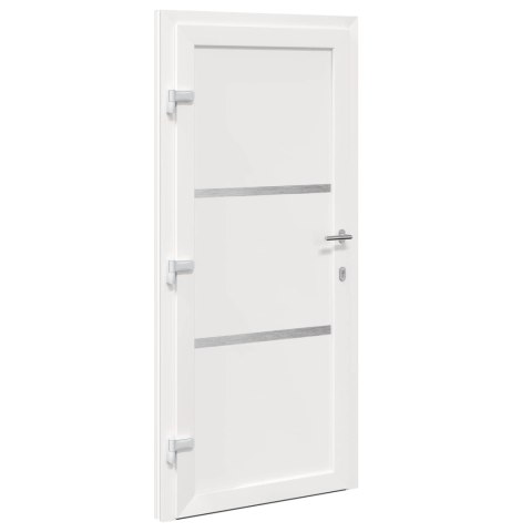 Drzwi Frontowe Biały 98 x 200 cm PVC