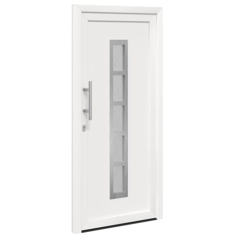 Drzwi Frontowe Biały 98 x 208 cm PVC