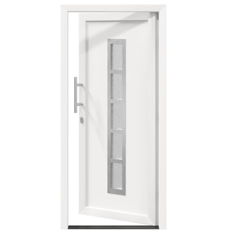 Drzwi Frontowe Biały 98 x 208 cm PVC