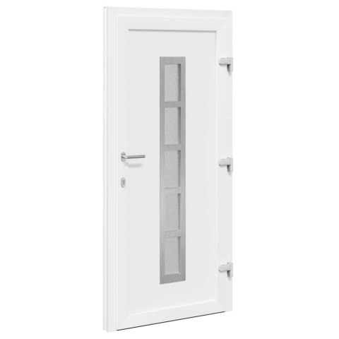 Drzwi Frontowe antracytowy 108 x 208 cm PVC