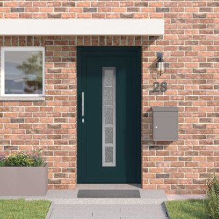 Drzwi Frontowe antracytowy 88 x 200 cm PVC