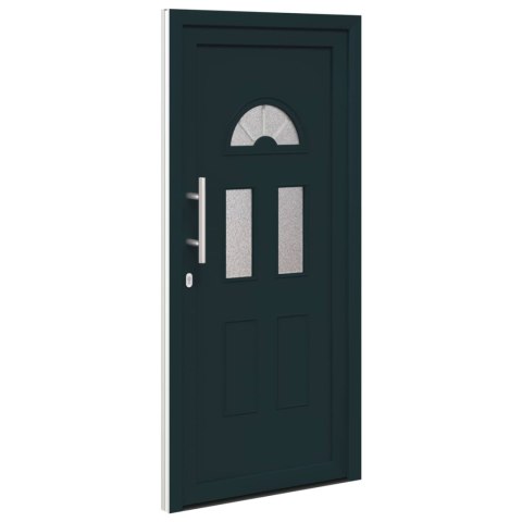 Drzwi Frontowe antracytowy 98 x 198 cm PVC