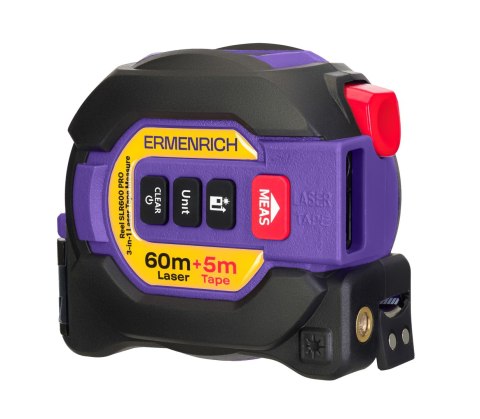 Laserowa taśma miernicza 3 w 1 Ermenrich Reel SLR600 PRO
