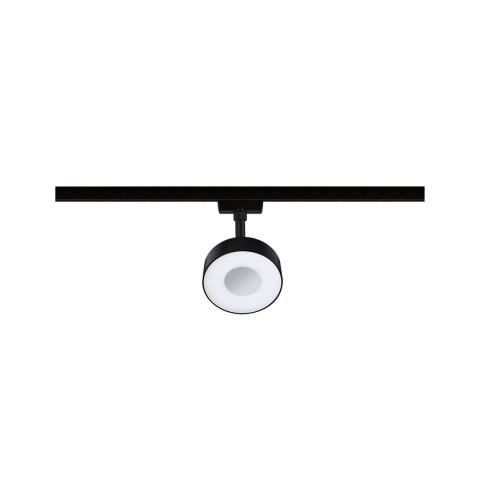 Reflektor na szynoprzewód URail CIRCLE LED DIM 5W 180lm 4000K 230V czarny matowy/ metal