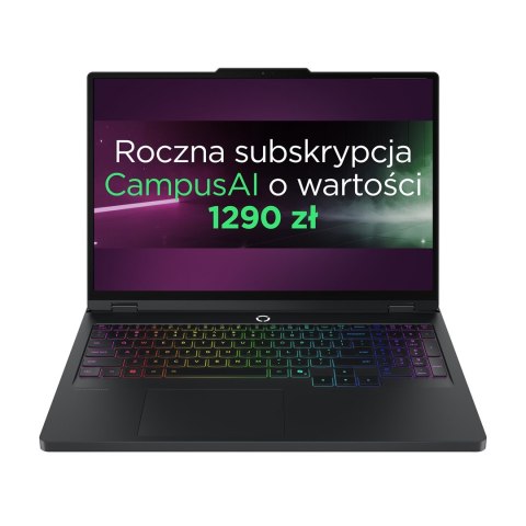 Lenovo Legion Pro 5 16ADR10 Ryzen 9 8945HX 16" WQXGA IPS 500nits 240Hz LBL AG 32GB DDR5 5200 SSD1TB GeForce RTX 5060 8GB Cam 5.0