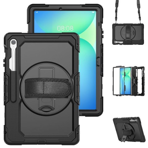 Etui pokrowiec na Samsung Galaxy Tab S10 FE+ Solid - czarne