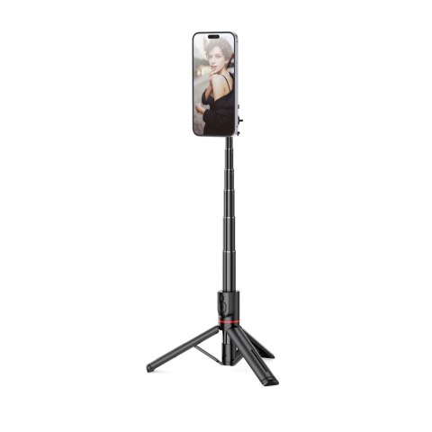 Selfie stick kij statyw do smartfona magnetyczny z pilotem L06S Bluetooth MagSafe 82cm