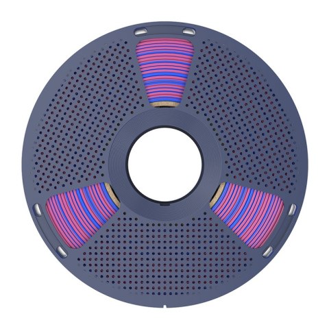 Filament SUNLU PLA+ Silk Dual Color 1.75mm 1kg (czerwono-niebieski)