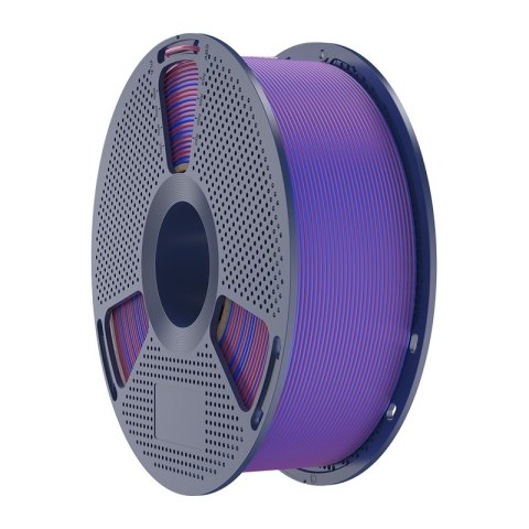 Filament SUNLU PLA+ Silk Dual Color 1.75mm 1kg (czerwono-niebieski)