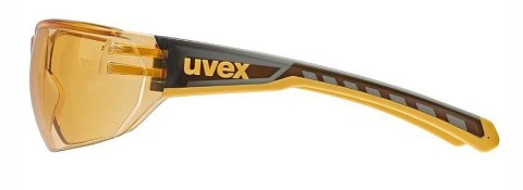 Okulary rowerowe UVEX Equate, smoke/orange