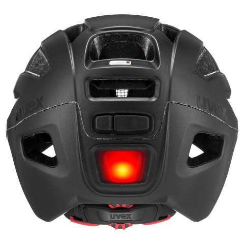 Kask rowerowy UVEX Finale visor 56-61cm, black matt