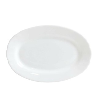 Półmisek Kuchenny Bormioli Ebro Szkło Owalne 23 x 15,5 x 2,1 cm (24 Sztuk)